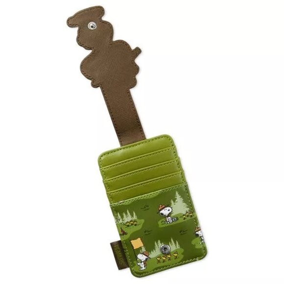 Peanuts | Bags | Loungefly Peanuts Beagle Scouts Snoopy Green Card ...